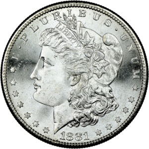 1881-S Morgan Silver Dollar