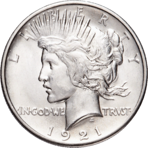 1921 Peace Dollar