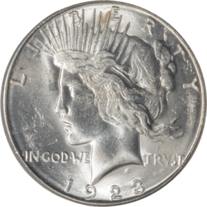 1923-S Peace Dollar
