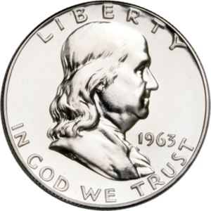 1963-D Franklin Half Dollar