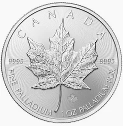 Canadian Platinum Maple Leaf coins